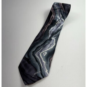 J Garcia 100% Silk Liquid Torso Watercolor Collection Traditional Neck Tie NWOT